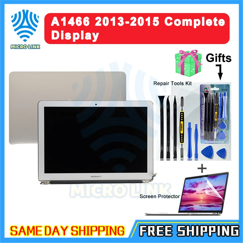 13," глянцевый полный ЖК-дисплей в сборе совместим с Apple MacBook Air 13(Mid 2013-Early) A1466 661-7475661-02397