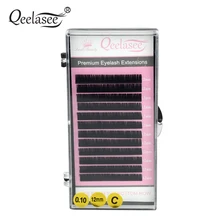 20 шт 0,10 мм Индивидуальные Накладные ресницы, искусственные ресницы Толстые Длинные Накладные ресницы 8 10 12 14мм, бренд, ненатуральные искусственные Красота