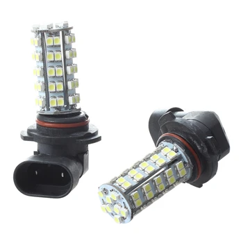 

2 X H10 9140 9145 68 SMD LED White Fog Light Lamp Bulb
