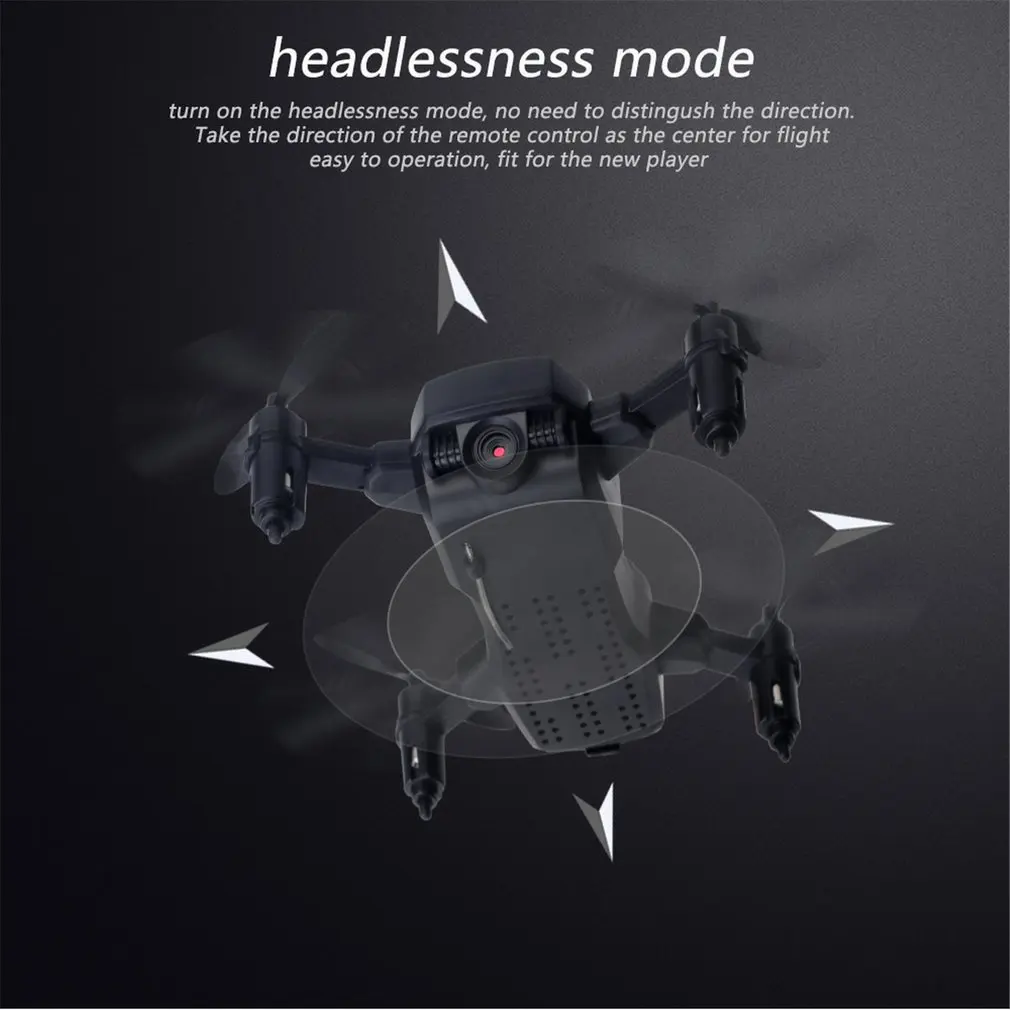 LF602 2.4G Mini FPV Foldable RC Quadcopter Drone Aircraft with 0.3MP Wifi Camera Gesture Selfie Altitude Hold