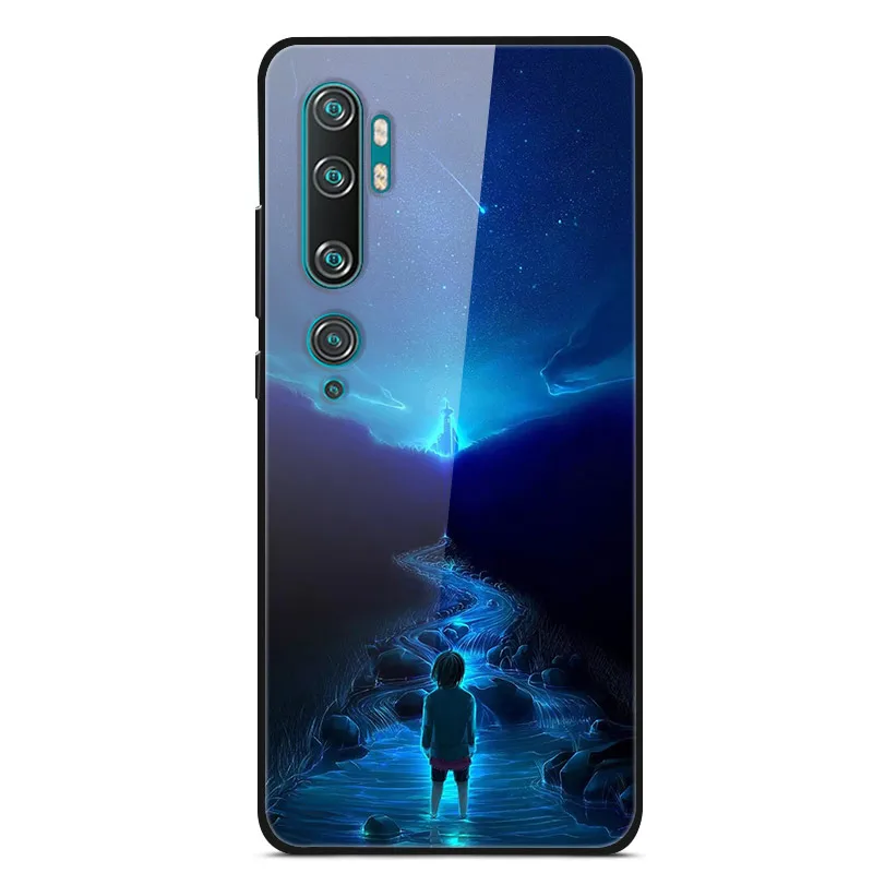 14 Чехол из закаленного стекла для Xiaomi Mi CC9 Pro, чехол для Xiaomi Mi Note 10 Note10 Pro CC9Pro Global чехол - Цвет: 14