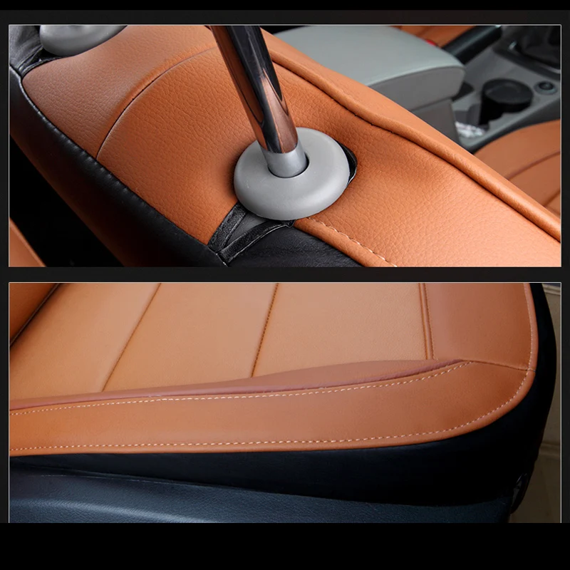 AUSFTORER пользовательские чехлы из воловьей кожи для Chevrolet Cruze 2011 Кожаные
