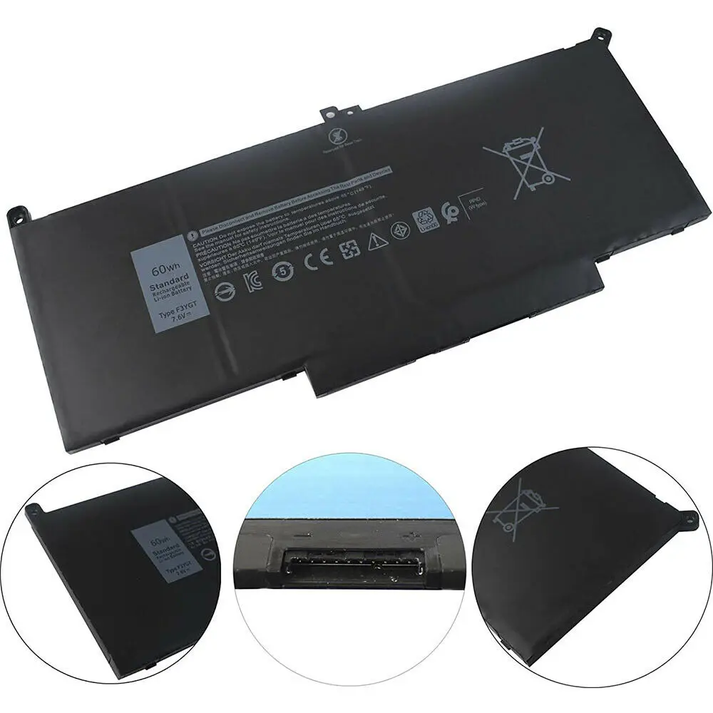 

Genuine F3YGT Battery For Dell Latitude 12/13/14 7280 7290 7380 7390 7480 7490