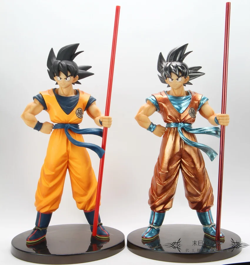 Bandai металлический цвет Дракон Шар Черный Go Sun Wukong Супер Saiyan ручной подарок