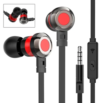

PTM P5 Metal Earphone Stereo Cable with Wheat Bass for Smart Phone
