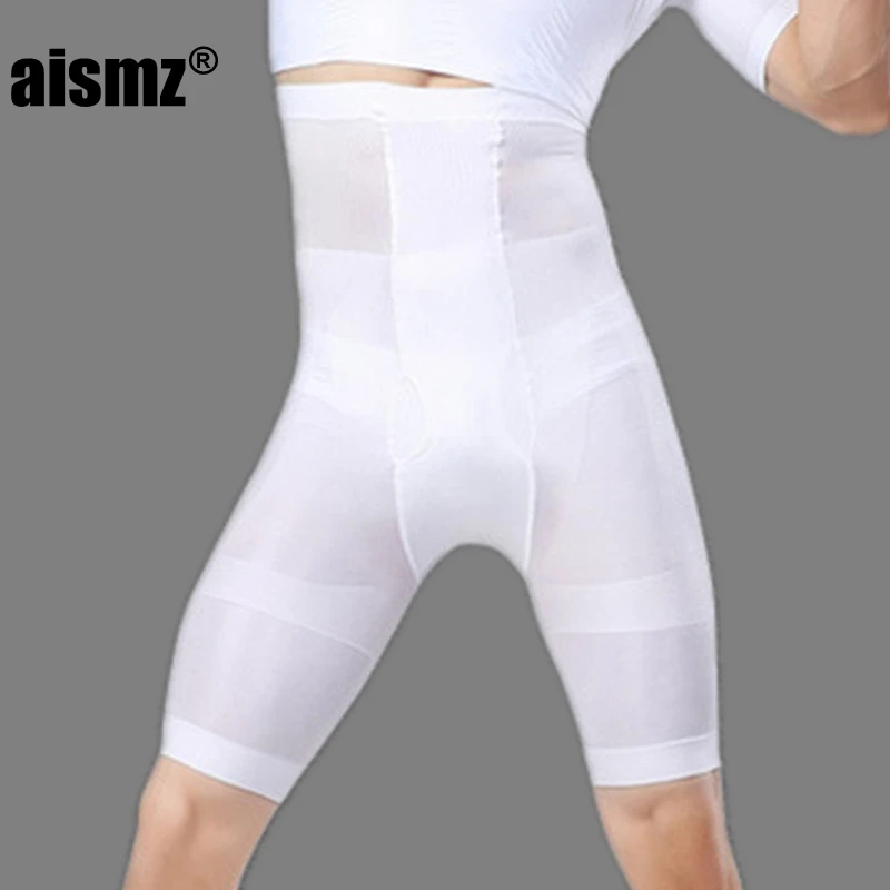 Aismz, новинка, для мужчин, для похудения, формирователь, модные, для формирования фигуры, брюки для фитнеса, Корректирующее белье для мужчин, M/L