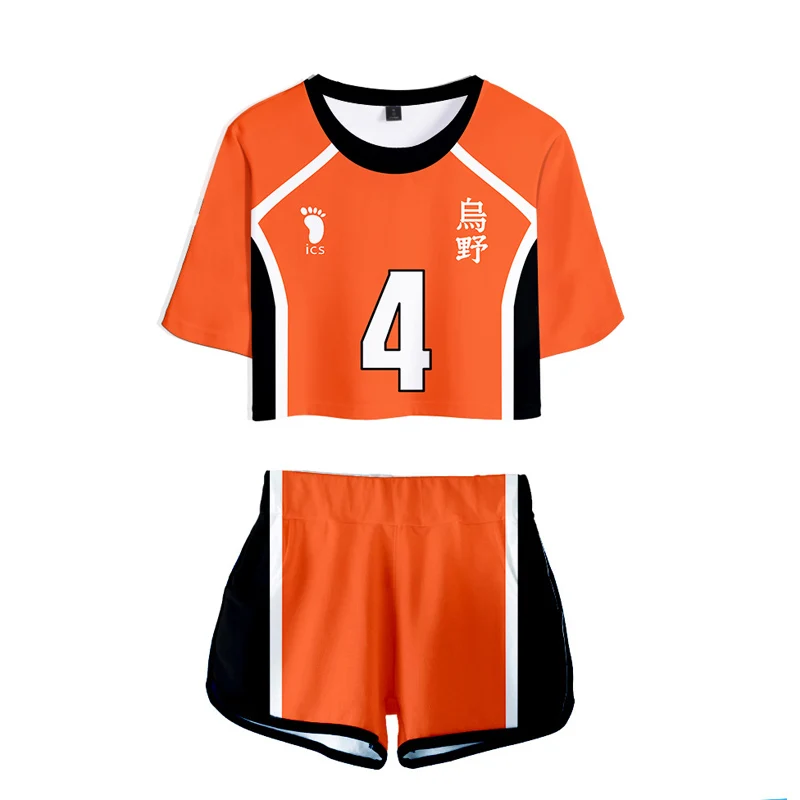 Cosplay&ware Anime Haikyuu Cosplay Costume Hinata Shoyo Shirt Shorts Nishinoya Yuu Sports Karasuno Koukou High School Volleyball Club Women -Zentai shop online Hff5add51bafb47229a11cc20f675f7b0b.jpg
