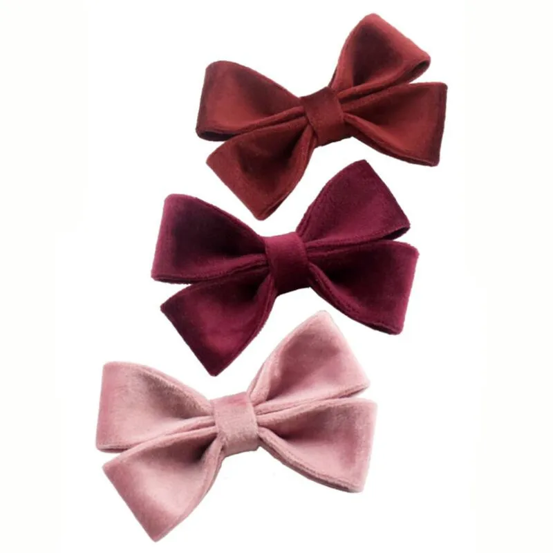 1 м однотонная мягкая бархатная лента ручной работы банты для волос упаковки