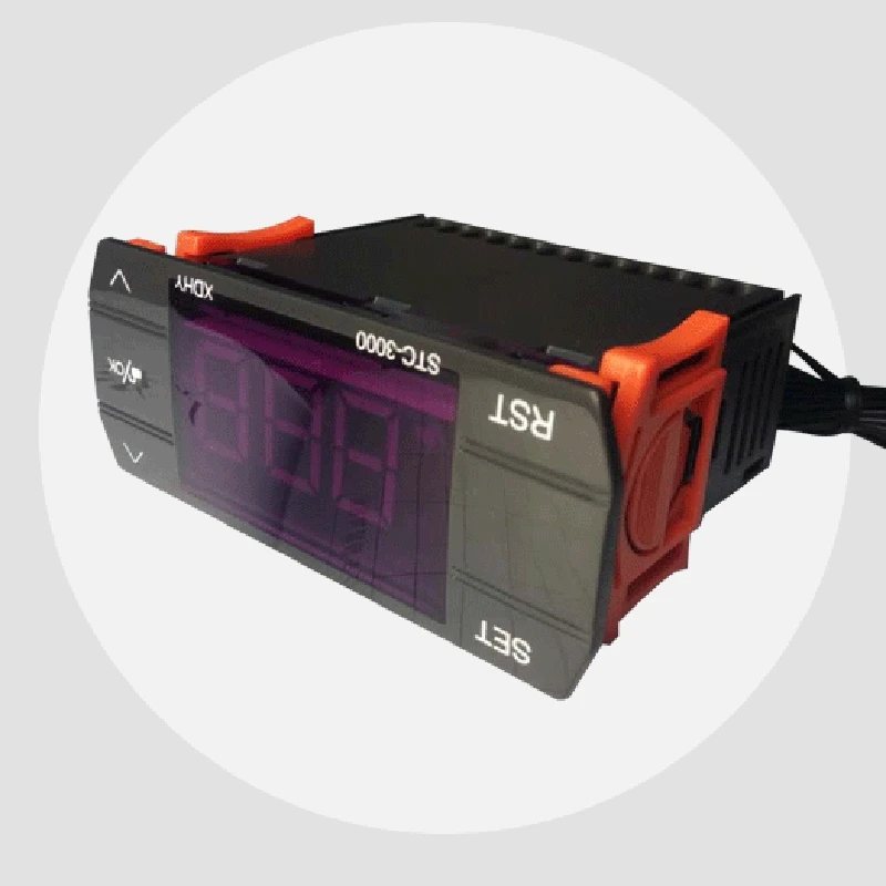110-220V10A пресс цифровой регулятор температуры термостат с датчиком STC-3000 горячей