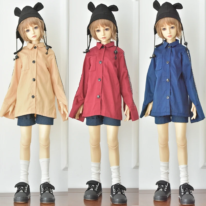 Модная Одежда для кукол длинная рубашка BJD SD 1/3 1/4 1/6 детские куклы аксессуары