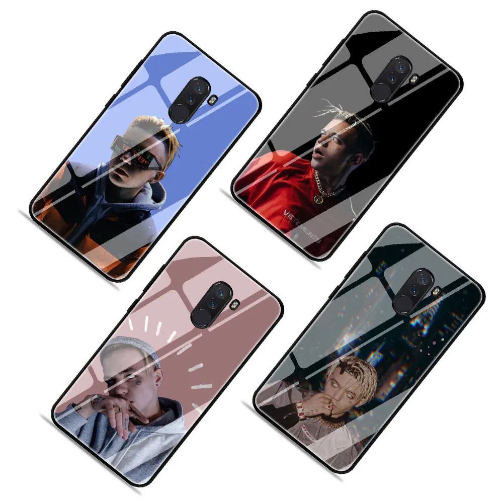 Чехол EWAU Rapper Allj из закаленного стекла для телефона Xiaomi mi 8 9 Red mi 4X 6A Note 5 6 7 Pro Pocophone F1