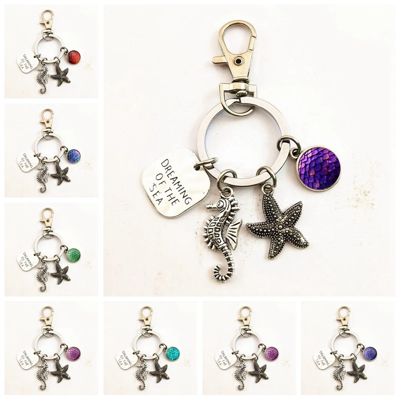 Брелок для ключей с надписью русалка | Украшения и аксессуары