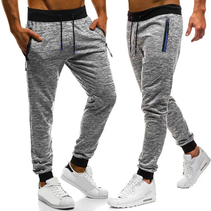 Мужские Длинные повседневные спортивные тренировочные брюки Slim Fit Брюки Штаны для бега тренировочные штаны FDC99