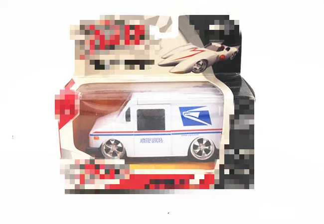 1/32 новая специальная металлическая модель эвакуатора США Courierbox Home display Коллекция игрушек для детей
