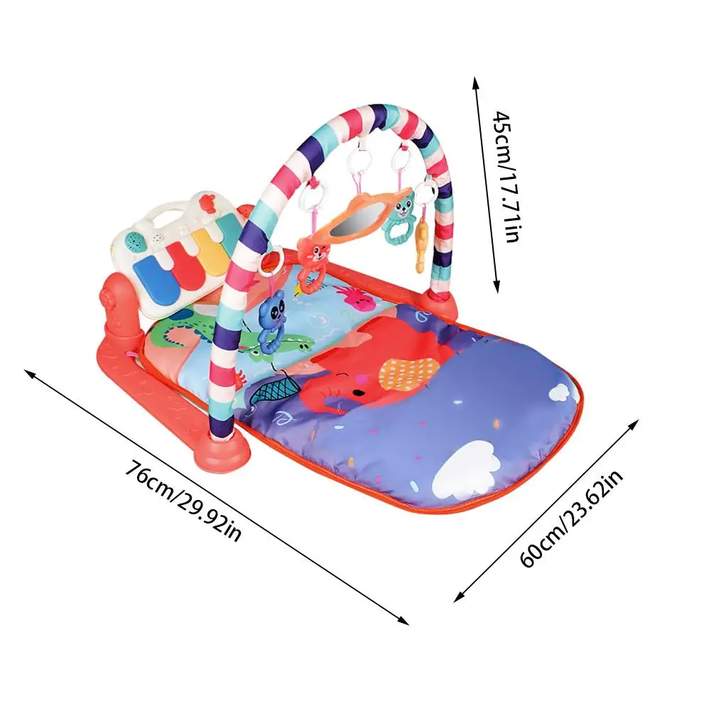 Дети Детям для фитнеса стойки детская игрушка фортепиано музыкальное одеяло играть пластик интеллектуального развития игровые вещи коврики для ухода за детьми