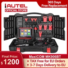Autel MaxiCOM MK906BT диагностический инструмент Bluetooth сканер автоматический ЭБУ кодирование OBD2/EOBD OBD PK MaxiSys MS906BT MS908S MS906 Autel MaxiCOM MK906BT диагностический инструмент Bluetooth сканер автоматический ЭБУ кодирование OBD2/EOBD OBD PK MaxiSys MS906BT MS908S MS906