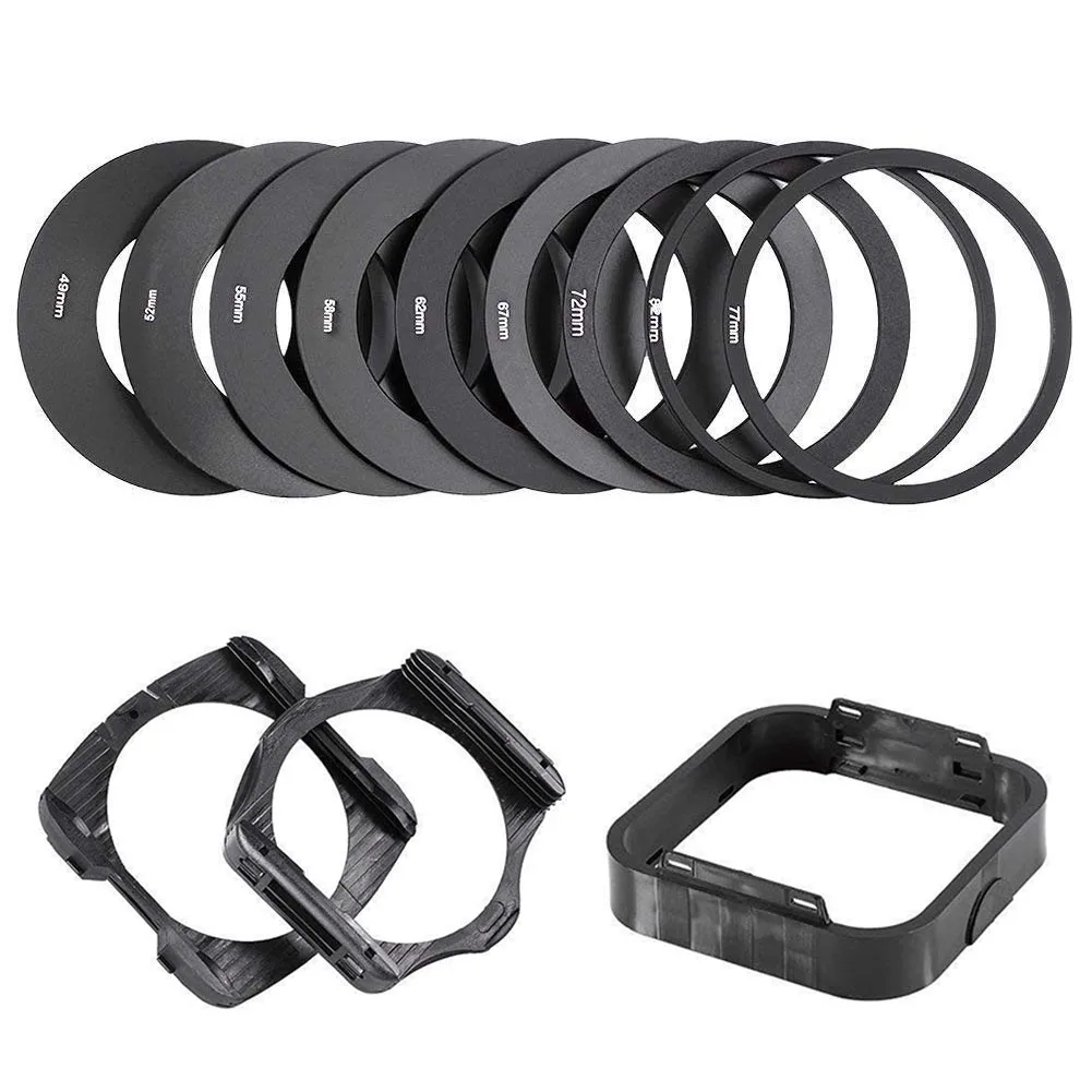 Photo Kit Accessories Useful Lenses Camera Filter Gradual Square Color 24 In 1