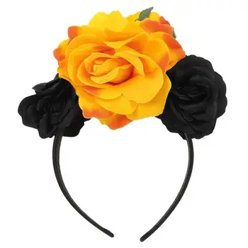 

1pc Creative Fashion Rose Flower Hair Clasp for Halloween Cosplay