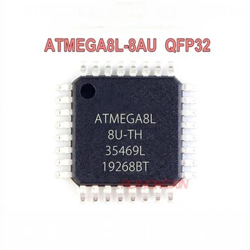

2pcs/lot ATMEGA8L-8AU ATMEGA8A-AU ATMEGA8L ATMEGA8A ATMEGA8 QFP-32 In Stock