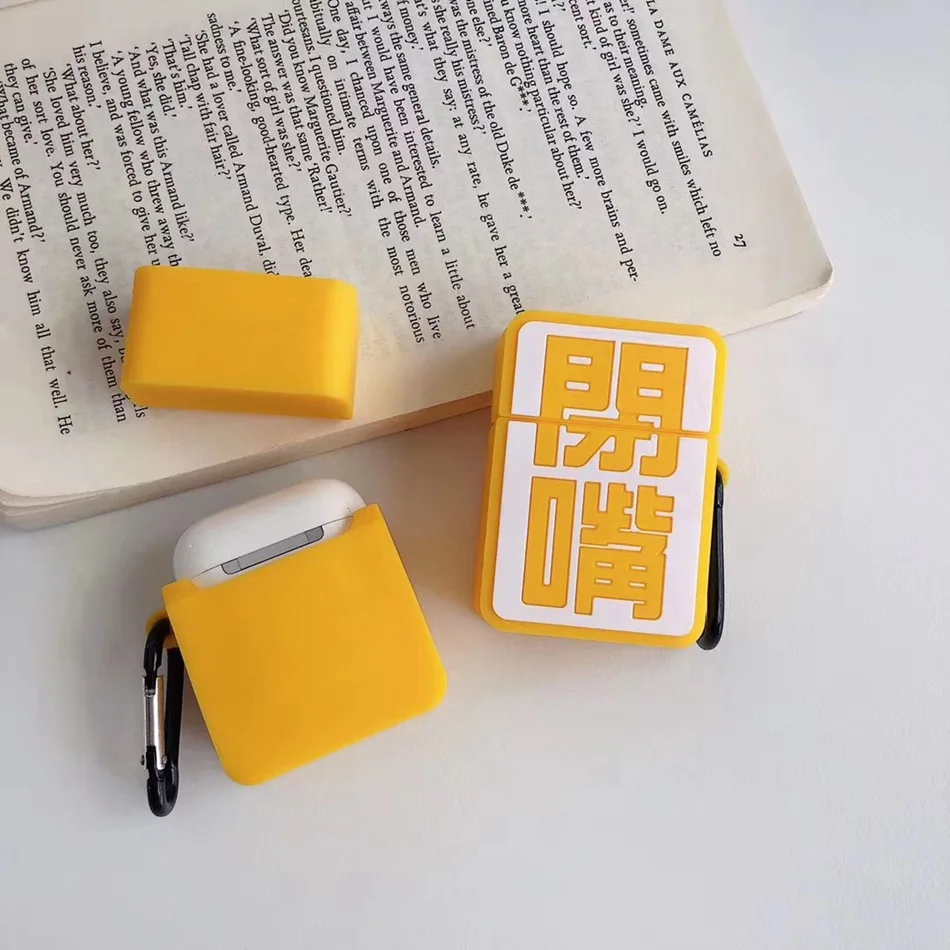 

3D Cute Earphone Case for Airpods 2 Case Anime Cat Silicone OWL Headphone Protector Cover for Apple Air pods For Earpods Case