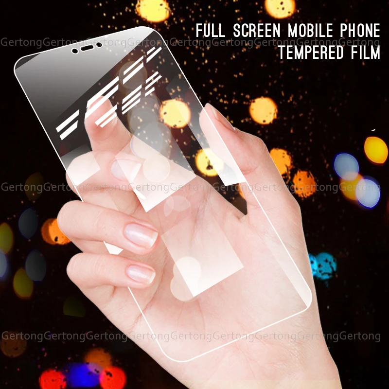 

9H Full Coverage Tempered Glass For Xiaomi Redmi 5 Plus 6 Pro Y1 Lite For Redmi Note 6 5 Pro 5A With White Side Repair Glue
