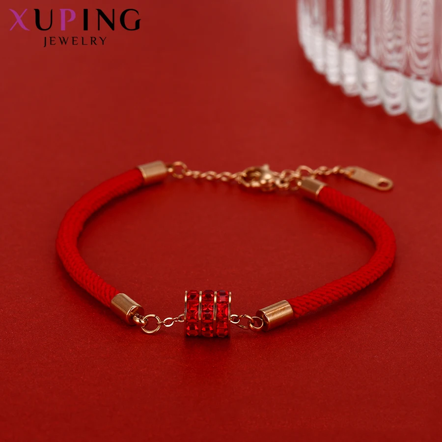 Xuping, новинка 11,11, персонализированные браслеты из нержавеющей стали, популярный китайский стиль, семейные вечерние браслеты, подарки для женщин, S184-76680