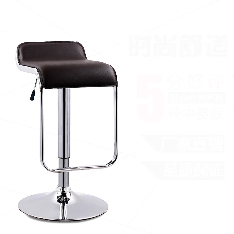 

Simple Design Lifting Swivel Bar Chair Rotating Adjustable Height Pub Bar Stool Chair PU Material Office Chair cadeira
