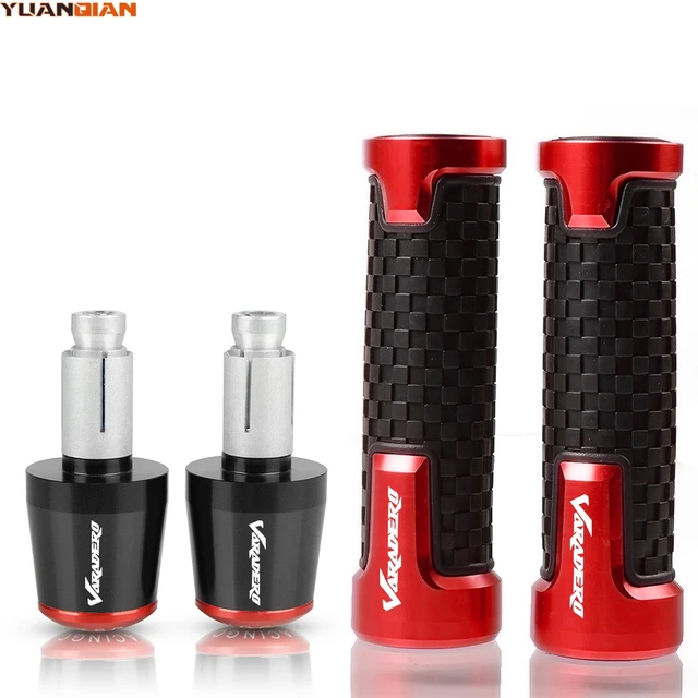 For HONDA XL1000/V/VARADERO XL 1000 1999-2013 2000 2001 2002 2003 7/8'' 22mm Motorcycle handlebar grips ends handle bar grip end red