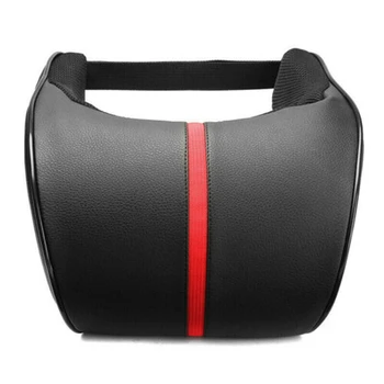 

PU Leather Car Auto Neck Pillow Memory Foam Head Neck Rest Comfortable Travel Headrest Cushion Pillows Car Accessories