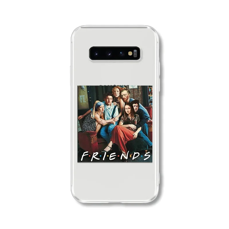 A9 Художественные картины Рождение Венеры чехол для телефона samsung S8 S9 S10 Plus S10E 5G Мона Лиза Ван Гог Забавный Чехол для S6 S7 Edge - Цвет: A9