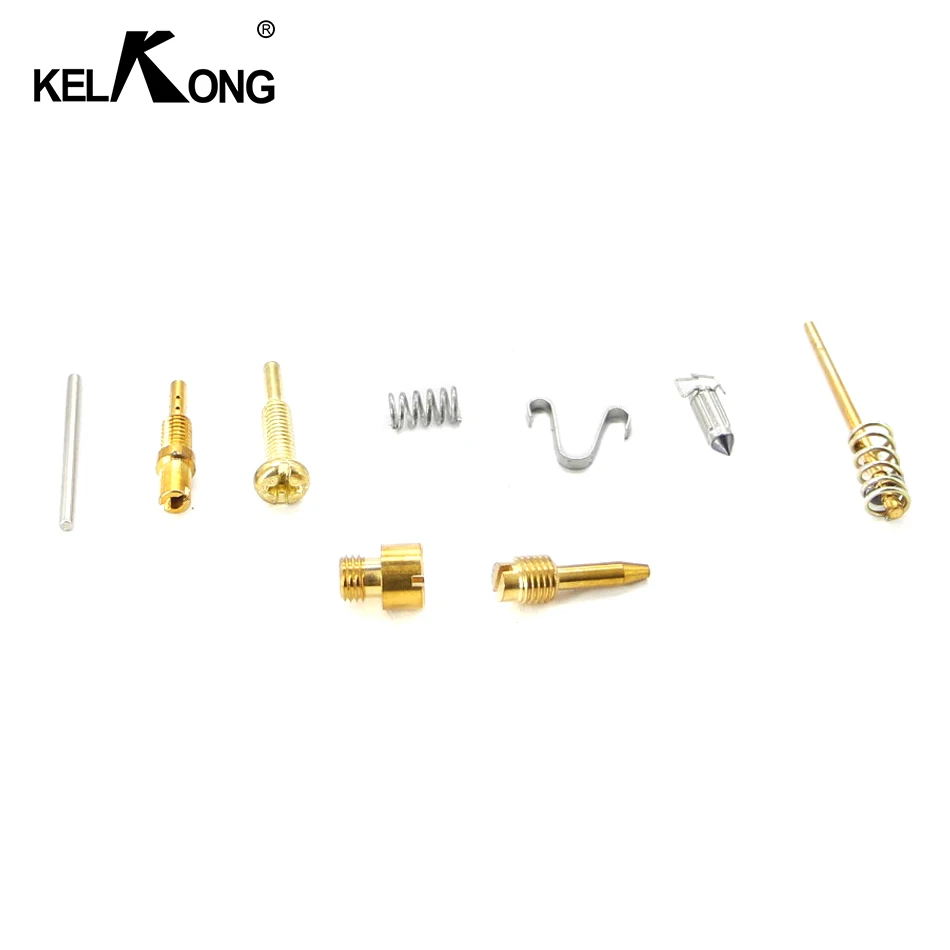 KELKONG комплект для восстановления карбюратора для PZ19 PZ19J Ремонтный комплект для скутера мопеда Jog50 Jog90 1E40QMB 1PE40QMB E-TON Polaris аксессуары