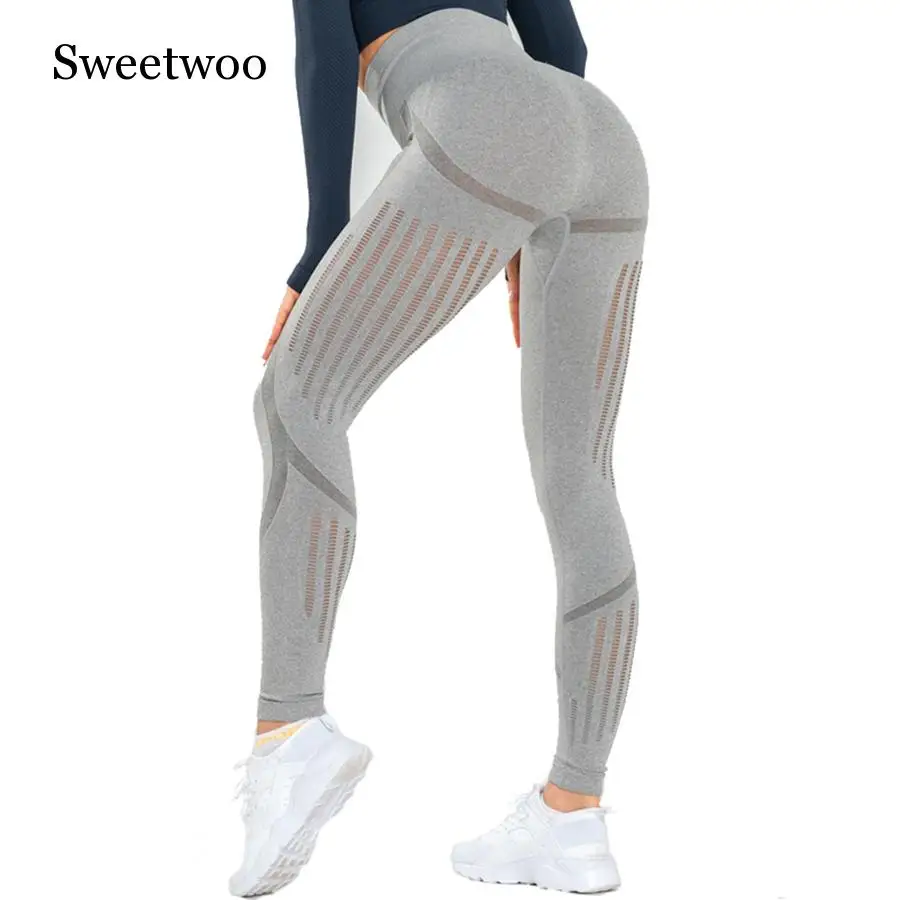 

Slim Fit Gym Energy Seamless Leggings Women Butt Lifting High Waisted Sports Leggings Fitness Tummy Control Yoga Pants