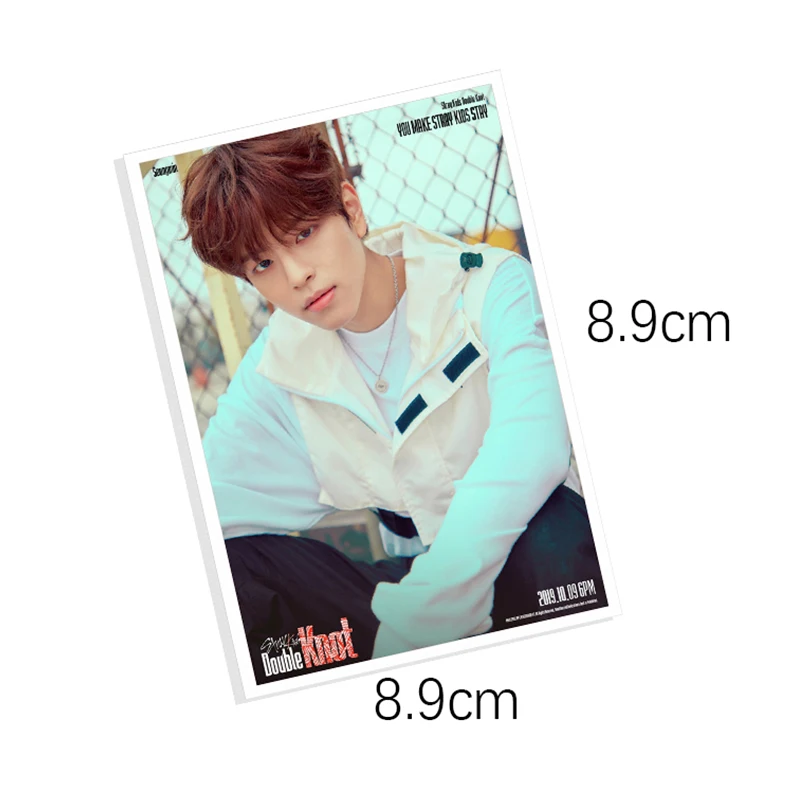 Kpop защищает детей Polaroid фото ЛОМО карта Модные K-POP бродячая детский веер коллекция металлическая коробка 40 шт./кор. Прямая