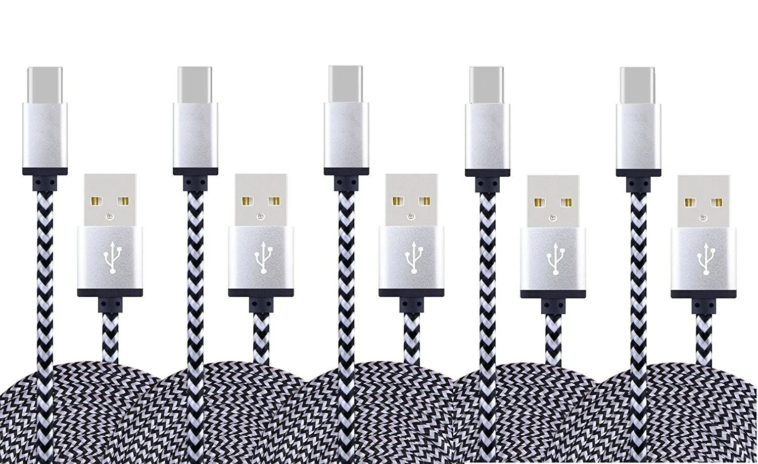 1 м 2 м 3 м Micro usb type C нейлон usb зарядка быстрый заряд кабеля кабель для samsung huawei Xiaomi Android мобильный телефон для iPhone X