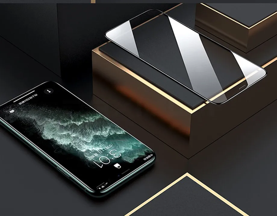 200D изогнутое полное покрытие защитное стекло для iPhone 11 11 Pro X XS Max XR закаленное защитное стекло для iPhone 11 стекло