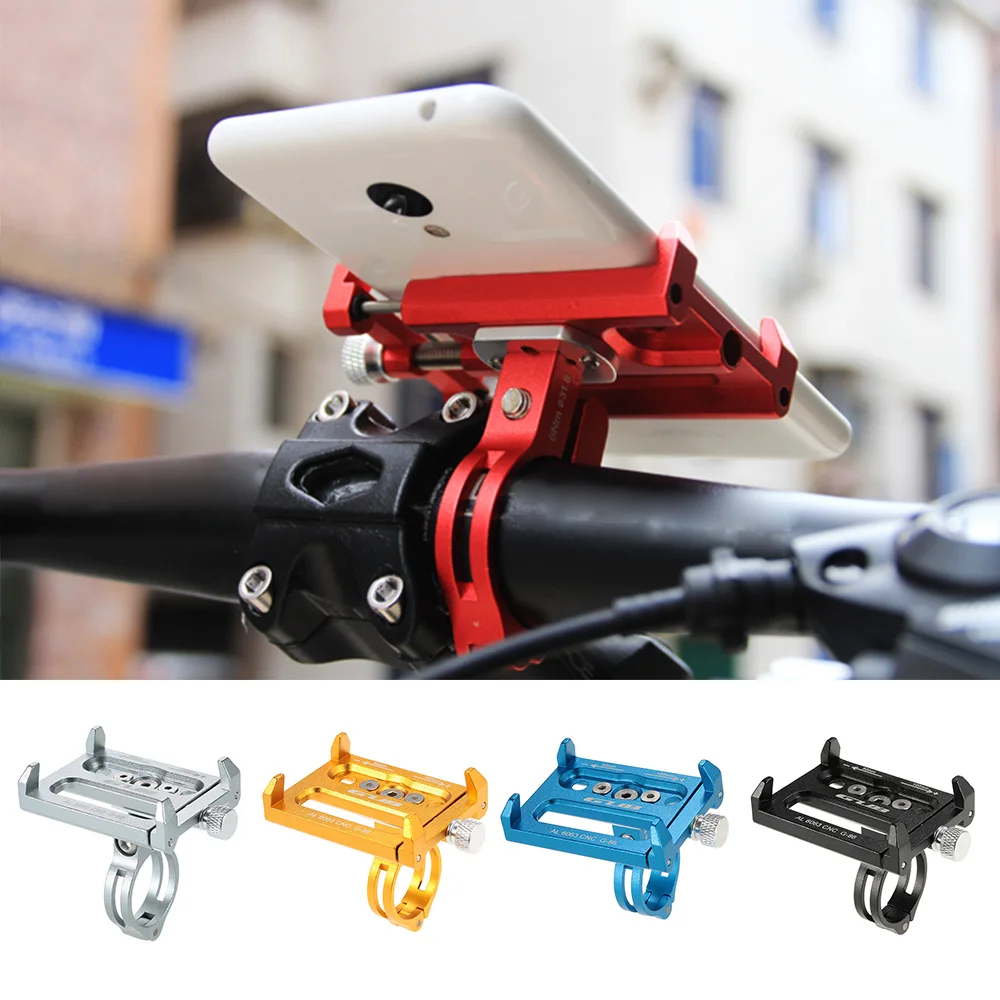 

GUB Bike Phone Holder 31.8mm Aluminum Alloy Bicycle Clip Mount Bracket MTB Bike Phone Holder Bicycle Accessories