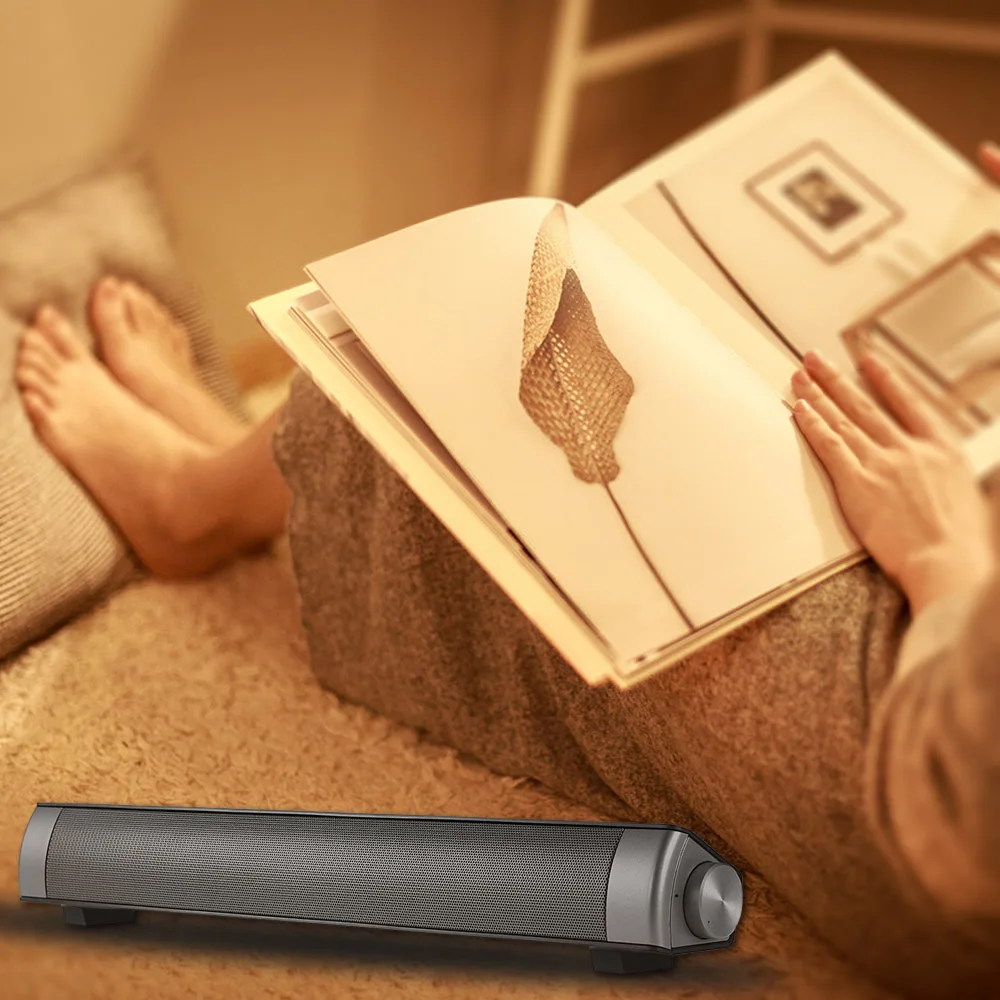 Звуковая панель Bluetooth колонки домашний кинотеатр Бас Сабвуфер Hands-free Soundbox Колонка AUX TF карта воспроизведения музыки для ТВ смартфонов