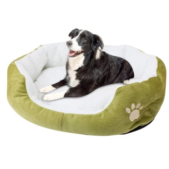 

Pet Dog Bed Plush Warm Sleeping Couch Pets Mat with Removable Cover for Dogs Cats DIN889