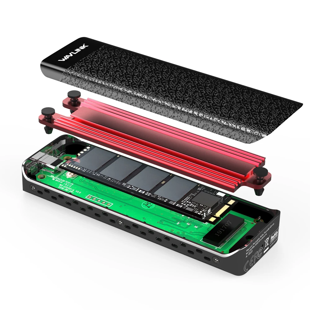  Intel Zertifiziert Thunderbolt™3 NVME Externe SSD USB Typ-C 40Gbps Ausgezeichnete Ableitung Für Mic