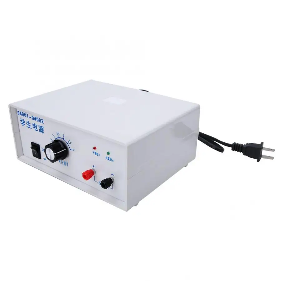 Источник питания постоянного тока 16 В 2 А источник для лаборатории физическое