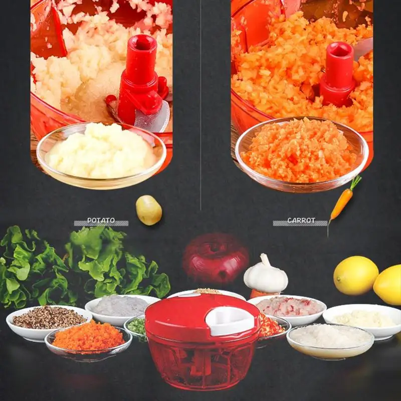 ABS нержавеющая сталь ручной измельчитель мяса Терка орехи Мясорубка фрукты овощерезка практичные кухонные аксессуары