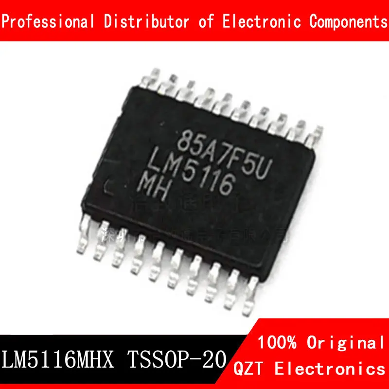 10pcs/lot LM5116MHX LM5116MH LM5116 TSSOP-20 new original In Stock 【10pcs】100% new lm5116mhx nopb lm5116mhx lm5116mh tssop 20 chip