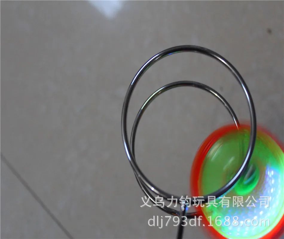 Supply of Goods Stall Supply of Goods Flash YO-YO Fantasy Magic Flying Hand-cranking Gyro Toy