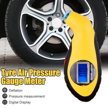 

Mini Tyre Air Pressure Gauge Meter Electronic Digital LCD Car Tire Manometer Barometers Tester Tool For Auto Car Motorcycle CSV