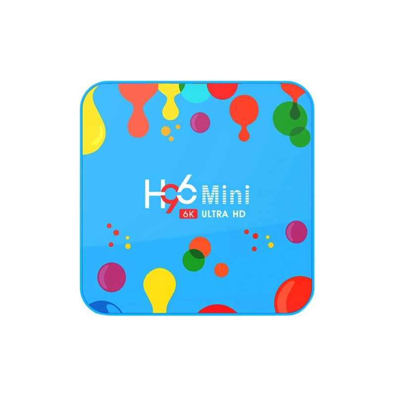 H96 Мини Android 9 0 ТВ бокс 4 ГБ 32 Allwinner H6 четырехъядерный 6K H.265 Wifi Bluetooth Hd Youtube