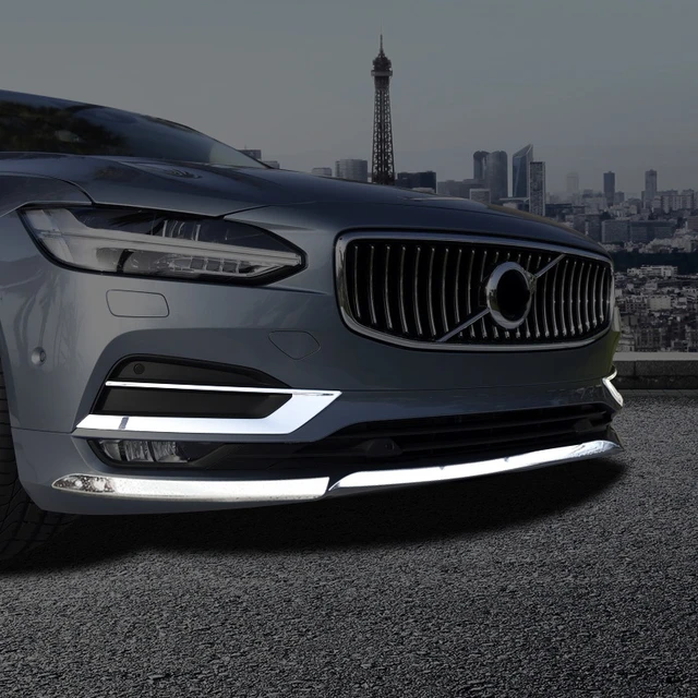 Auto Front Nebel Lampe Rahmen Dekoration Aufkleber Für Volvo S90