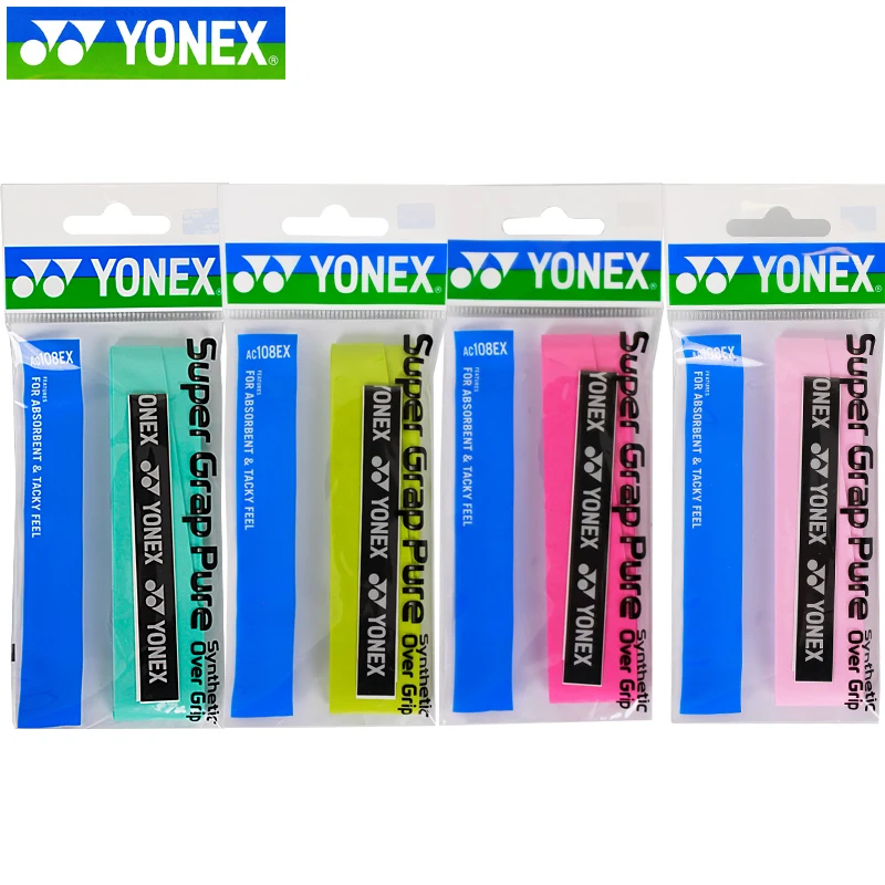 5 шт. Yonex качественная грелка для бадминтона пот лента тенниса грелки ракетка