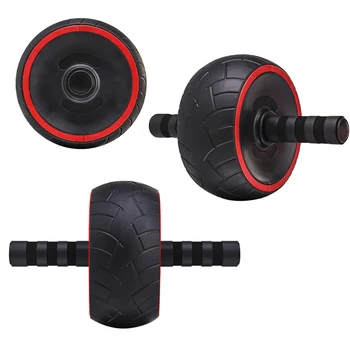 

Ab Abdominal Roller Wheel With Knee Pad Ultra-Wide Workout Sport Equipment Built In Steel Tube Strong Hardness