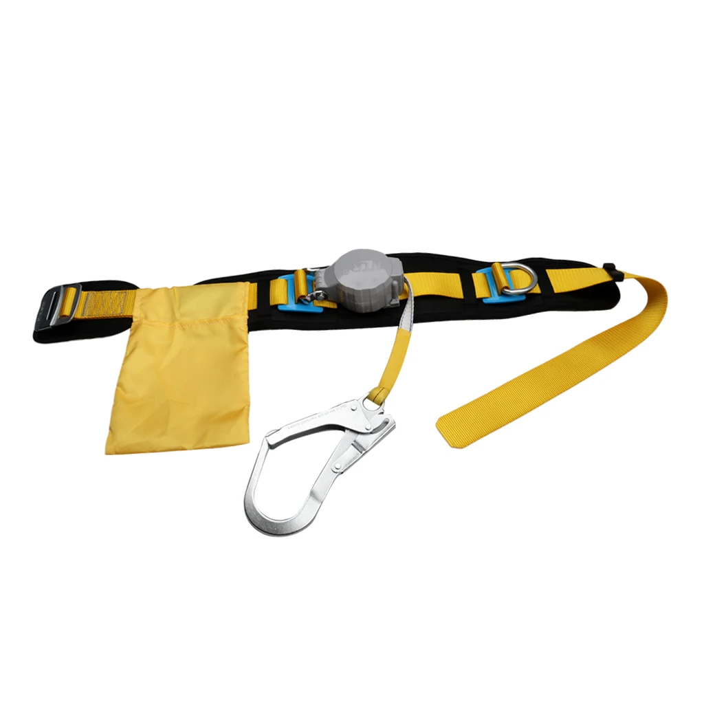 

Aerial Construction Fall Protection Safety Harness Lanyard Climbing Protective Gear