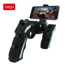 Ipega PG9057S Gamepad juego arma juego de Bluetooth Joystick para teléfono PUBG controlador Jogos Mando consola de palanca para Хiaomi